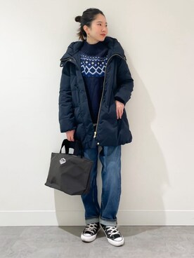 risaさん(レディース・148cm)の冬コーディネート