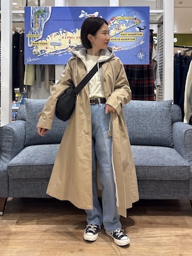 risaさん(レディース・148cm)の冬コーディネート
