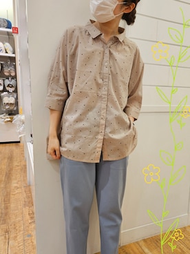 「one'sterrace（ワンズテラス）のアイテム」を使った、よっぴさん（レディース・160cm）の春コーディネート