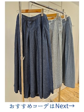 「one'sterrace（ワンズテラス）のアイテム（シャツ/ブラウス）」を使った、よっぴさん（レディース・160cm）の夏コーディネート