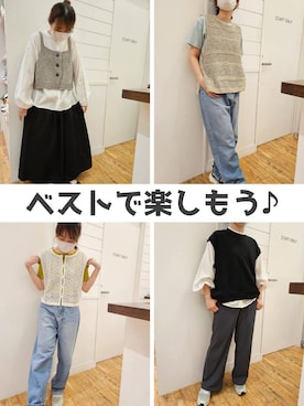 よっぴさん(レディース・160cm)の秋コーディネート