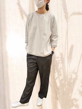 「one'sterrace（ワンズテラス）のアイテム」を使った、よっぴさん（レディース・160cm）の春コーディネート