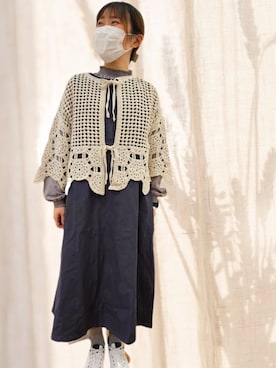 「one'sterrace（ワンズテラス）のアイテム」を使った、よっぴさん（レディース・160cm）の冬コーディネート