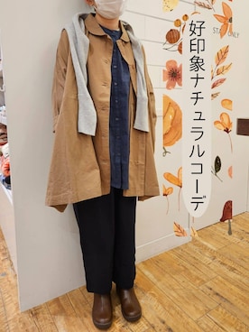 よっぴさん(レディース・160cm)の秋コーディネート