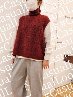 よっぴさん(レディース・160cm)の冬コーディネート