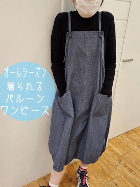 「one'sterrace（ワンズテラス）のアイテム」を使った、よっぴさん（レディース・160cm）の春コーディネート
