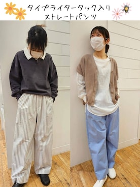 「one'sterrace（ワンズテラス）のアイテム」を使った、よっぴさん（レディース・160cm）の春コーディネート