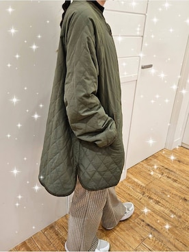 「アイテム（おもちゃ、グレー系）」を使った、よっぴさん（レディース・160cm）の秋コーディネート