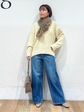 山さんさん(レディース・154cm)の冬コーディネート