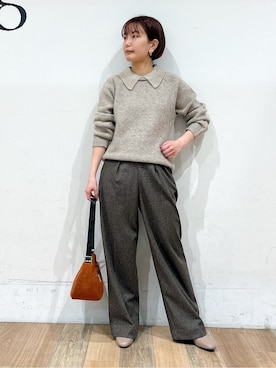 山さんさん(レディース・154cm)の冬コーディネート