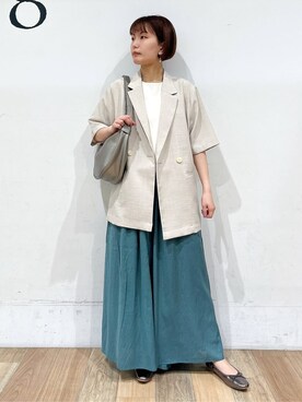 山さんさん(レディース・154cm)の秋コーディネート