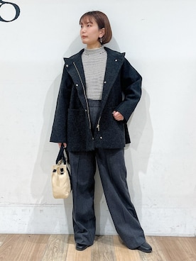 山さんさん(レディース・154cm)の冬コーディネート