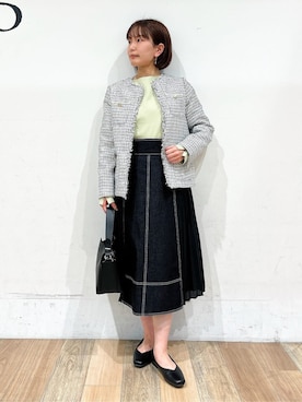 山さんさん(レディース・154cm)の春コーディネート
