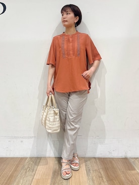 山さんさん(レディース・154cm)の夏コーディネート