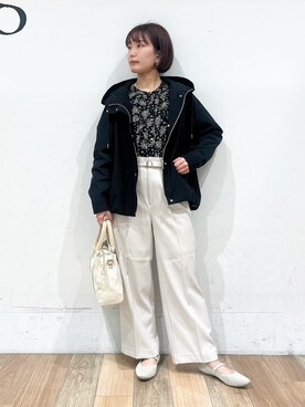 山さんさん(レディース・154cm)の春コーディネート