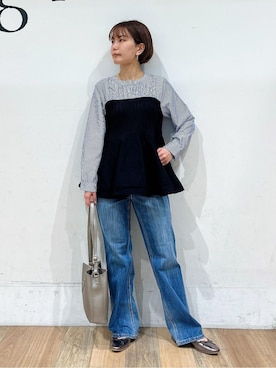 山さんさん(レディース・154cm)の秋コーディネート