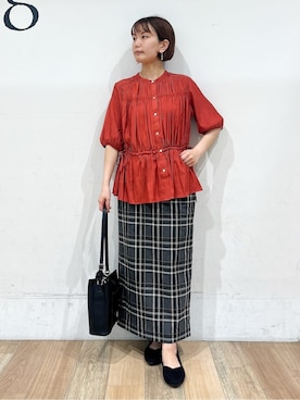 山さんさん(レディース・154cm)の秋コーディネート