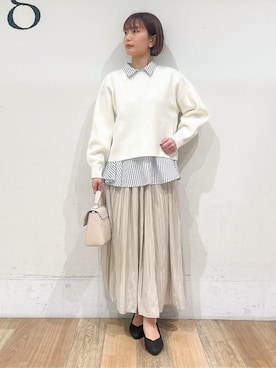 山さんさん(レディース・154cm)の春コーディネート