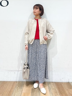 山さんさん(レディース・154cm)の春コーディネート