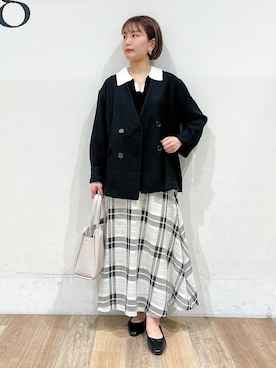 山さんさん(レディース・154cm)の春コーディネート