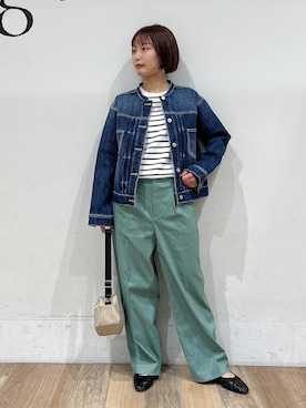 山さんさん（レディース・154cm）の春コーディネート