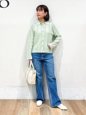 山さんさん(レディース・154cm)の春コーディネート