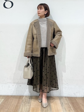 山さんさん(レディース・154cm)の冬コーディネート