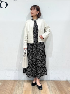 山さんさん（レディース・154cm）の春コーディネート