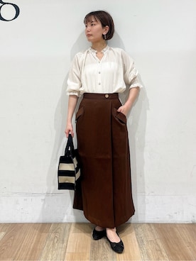 山さんさん(レディース・154cm)の秋コーディネート