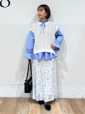 山さんさん(レディース・154cm)の春コーディネート