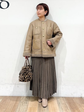 山さんさん(レディース・154cm)の冬コーディネート