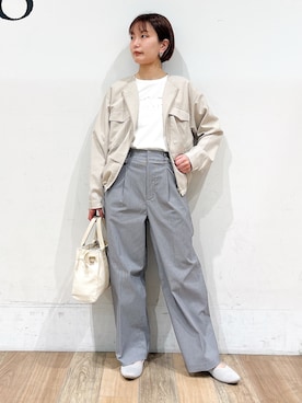 山さんさん(レディース・154cm)の春コーディネート