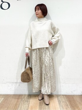 山さんさん（レディース・154cm）の冬コーディネート