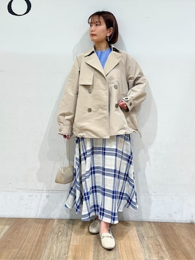 山さんさん(レディース・154cm)の春コーディネート