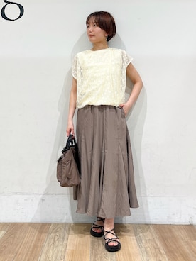 山さんさん（レディース・154cm）の夏コーディネート