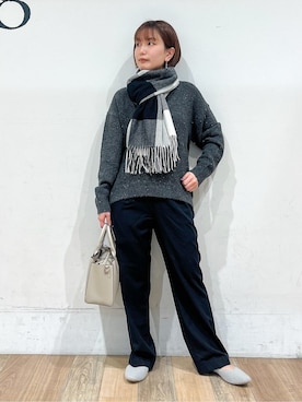 山さんさん(レディース・154cm)の冬コーディネート