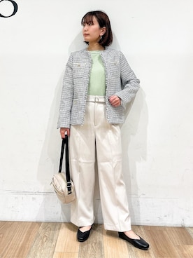 山さんさん(レディース・154cm)の春コーディネート