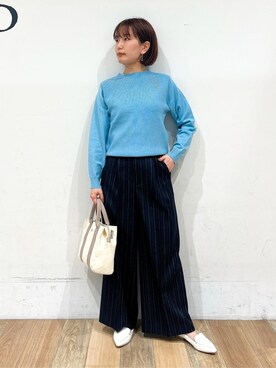 「Lee（リー）のアイテム（バッグ）」を使った、山さんさん（レディース・154cm）の春コーディネート