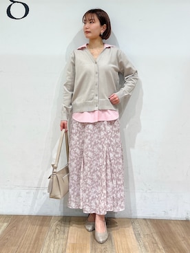 山さんさん(レディース・154cm)の春コーディネート