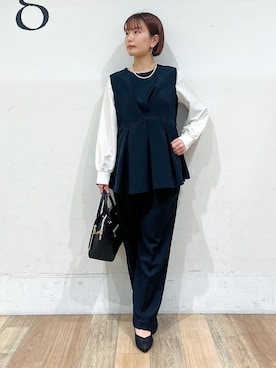 山さんさん(レディース・154cm)の春コーディネート