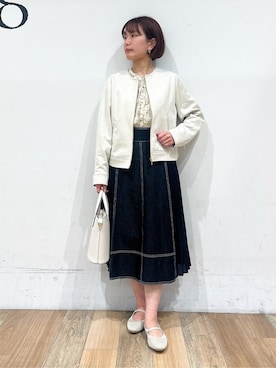 山さんさん（レディース・154cm）の春コーディネート