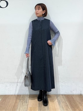 山さんさん(レディース・154cm)の冬コーディネート