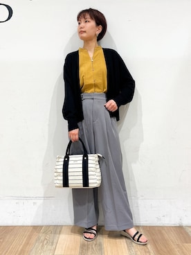 山さんさん(レディース・154cm)の秋コーディネート