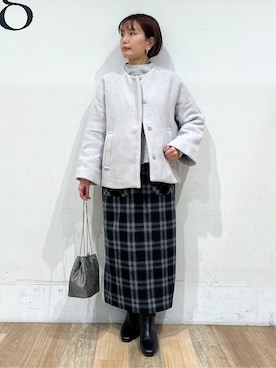 山さんさん(レディース・154cm)の冬コーディネート