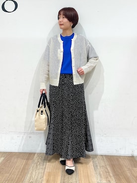 「grove（グローブ）のアイテム」を使った、山さんさん（レディース・154cm）の夏コーディネート