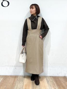 山さんさん(レディース・154cm)の冬コーディネート