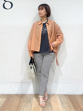 山さんさん(レディース・154cm)の秋コーディネート