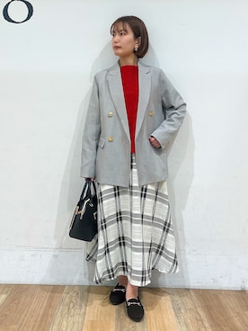 山さんさん(レディース・154cm)の春コーディネート
