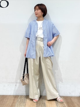 山さんさん(レディース・154cm)の夏コーディネート