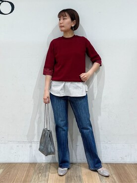 山さんさん(レディース・154cm)の秋コーディネート